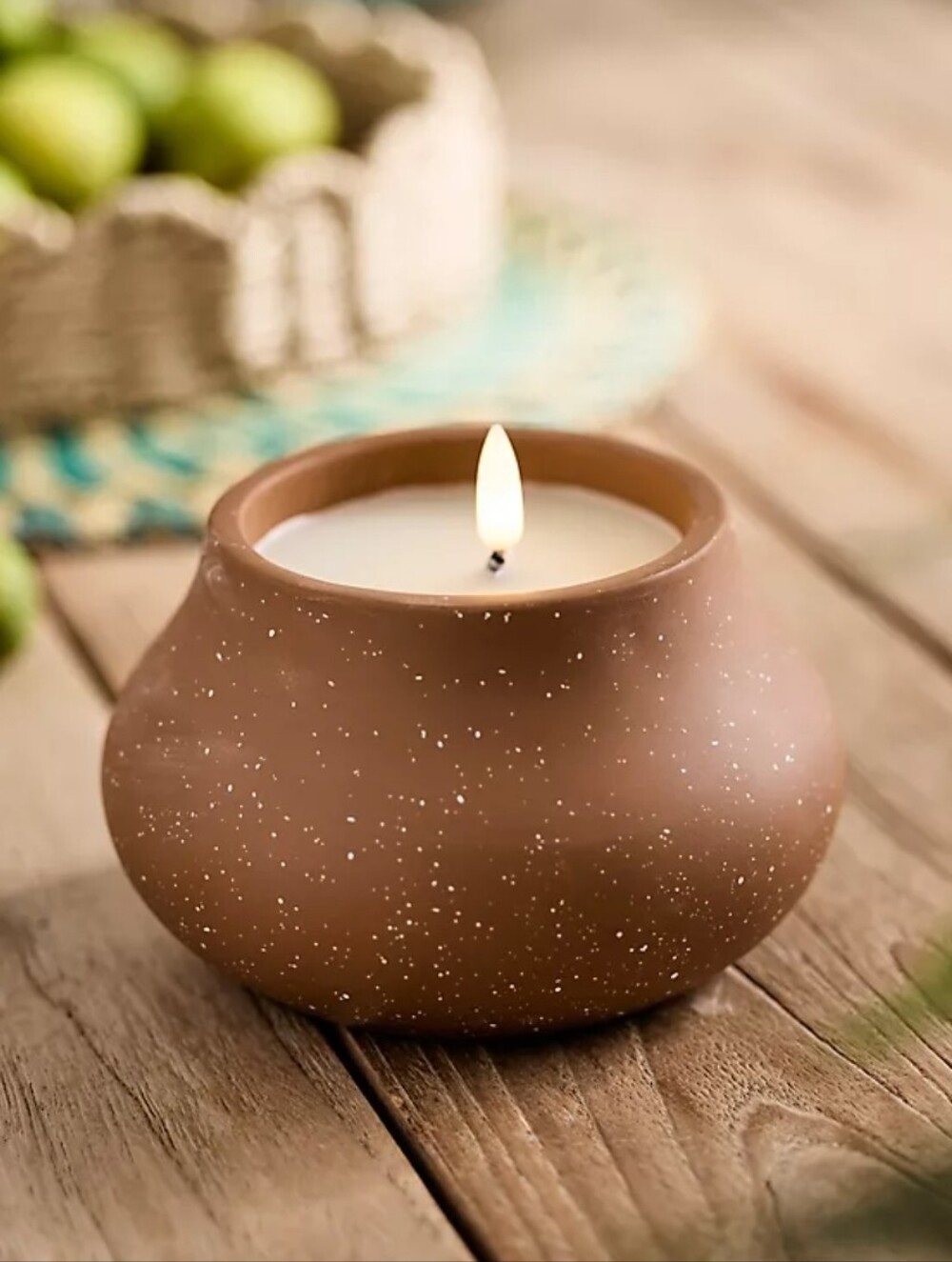 Anthropologie Outdoor Flameless Candle